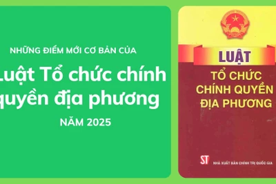 Những điểm mới cơ bản của Luật Tổ chức chính quyền địa phương năm 2025