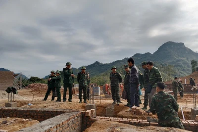 Tổng cục Hậu cần Kiểm tra các dự án ổn định dân cư trên địa bàn tỉnh Cao Bằng và Bắc Kạn