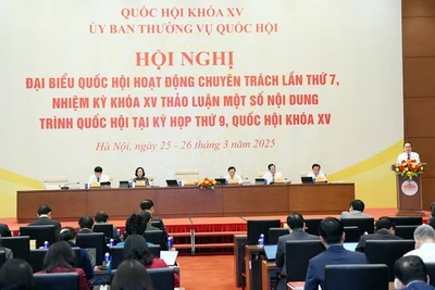 Khai mạc Hội nghị đại biểu Quốc hội chuyên trách lần thứ 7