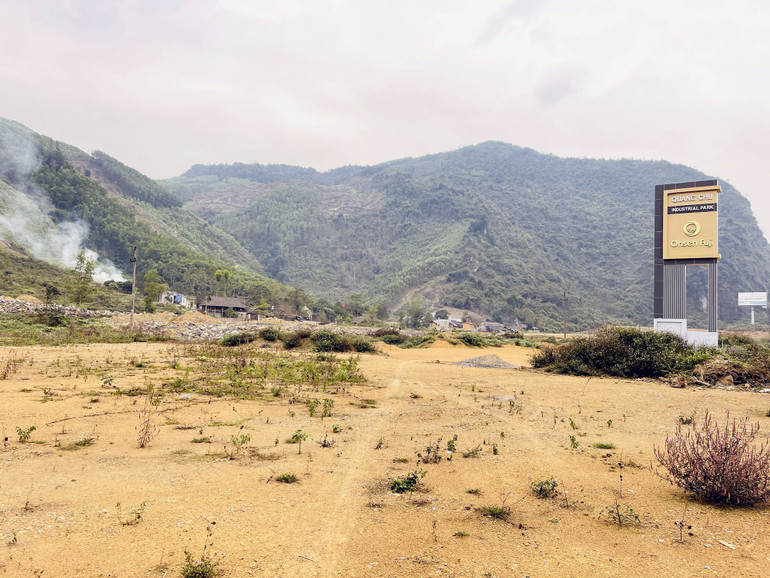 Cụm công nghiệp Quảng Chu do Công ty cổ phần Onsen Fuji Bắc Kạn đầu tư xây dựng. 2.jpg