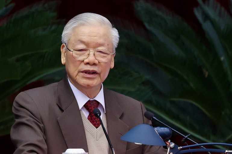 Tổng Bí thư luôn ghi nhớ, luôn nhắc nhở mọi người lời dạy của Chủ tịch Hồ Chí Minh: Tham nhũng là hành vi "ăn cắp của công làm của tư"; tham ô, tham nhũng là "giặc nội xâm", tham nhũng, tiêu cực là "khuyết tật bẩm sinh" của quyền lực Tổng Bí thư luôn ghi nhớ, luôn nhắc nhở mọi người lời dạy của Chủ tịch Hồ Chí Minh: Tham nhũng là hành vi "ăn cắp của công làm của tư"; tham ô, tham nhũng là "giặc nội xâm", tham nhũng, tiêu cực là "khuyết tật bẩm sinh" của quyền lực