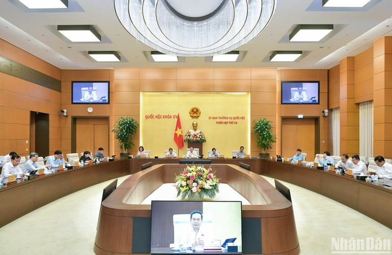 Quang cảnh phiên họp. (Ảnh: DUY LINH) Quang cảnh phiên họp. (Ảnh: DUY LINH)