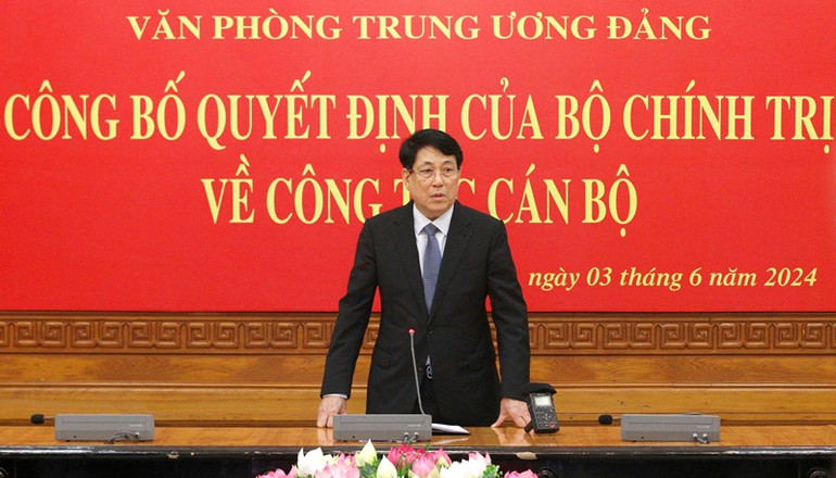 Thường trực Ban Bí thư Lương Cường phát biểu chỉ đạo tại Hội nghị. Thường trực Ban Bí thư Lương Cường phát biểu chỉ đạo tại Hội nghị.