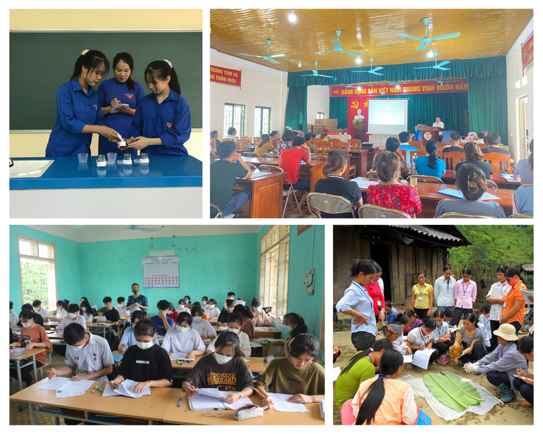 Giáo dục, đào tạo nghề được địa phương quan tâm, chú trọng. Giáo dục, đào tạo nghề được địa phương quan tâm, chú trọng.