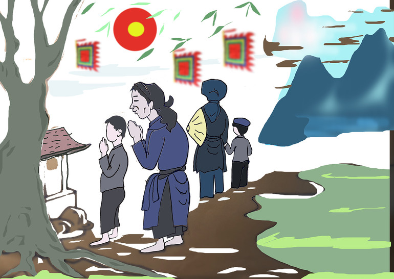 Lễ đền Thánh Minh hoạ: Quang Duy