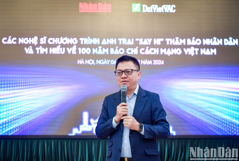 Đồng chí Lê Quốc Minh phát biểu tại buổi giao lưu. Đồng chí Lê Quốc Minh phát biểu tại buổi giao lưu.