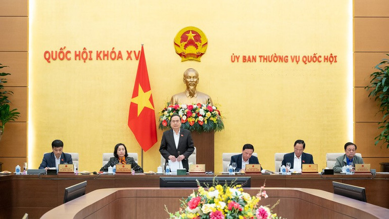 Ủy ban Thường vụ Quốc hội cho ý kiến về việc chuẩn bị Kỳ họp thứ 9, Quốc hội khóa XV. ubtv-qh-cho-y-kien-ctr-ky-9.jpg