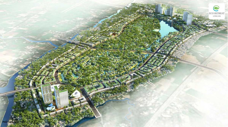 Phối cảnh Eco Retreat Long An. Phối cảnh Eco Retreat Long An.