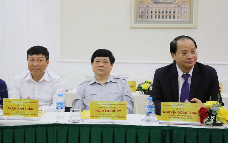 Đại biểu khách mời tham dự Hội thảo. ntk.jpg