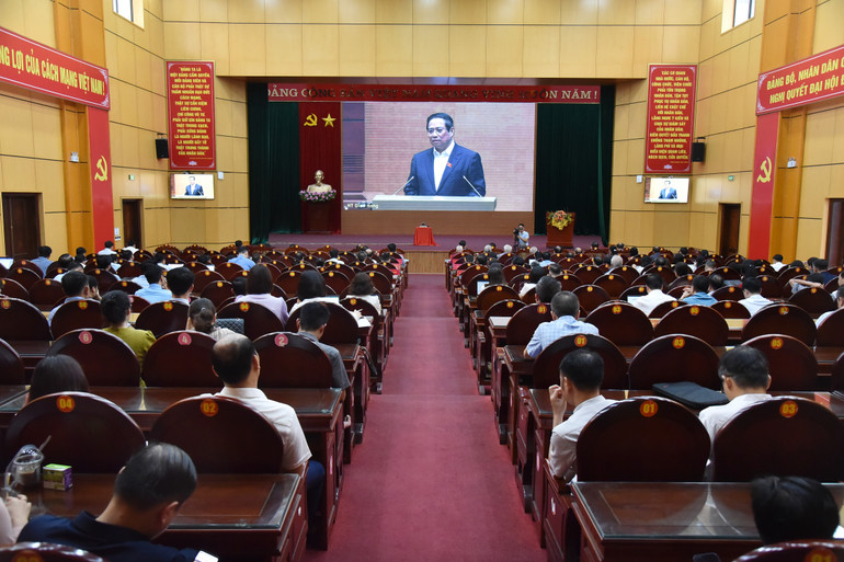 Quang cảnh Hội nghị tại điểm cầu Hội trường tỉnh Bắc Kạn. 1851.jpg
