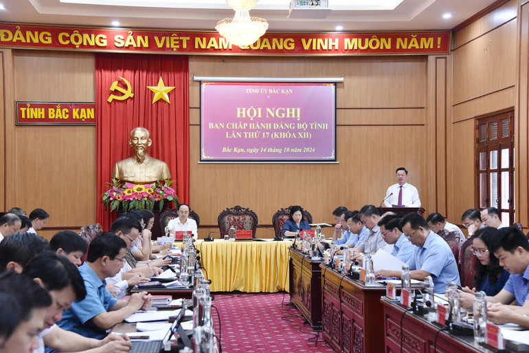 Đồng chí Bí thư Tỉnh ủy Hoàng Duy Chinh phát biểu khai mạc hội nghị. nik-4413a-5896.jpg