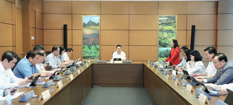 Quang cảnh phiên thảo luận tại Tổ thảo luận số 11. 81.jpg