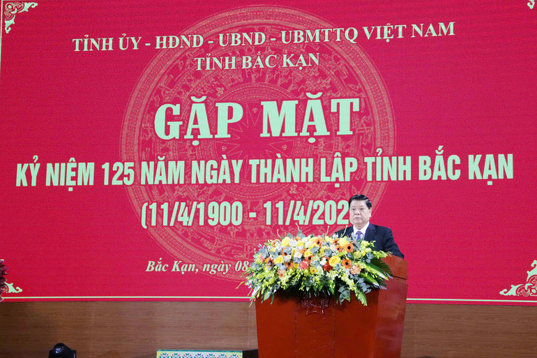 Đồng chí Mai Thế Dương, nguyên Ủy viên Trung ương Đảng, nguyên Phó Chủ nhiệm Ủy ban Kiểm tra Trung ương, nguyên Bí thư Tỉnh ủy Bắc Kạn. mtd.jpg