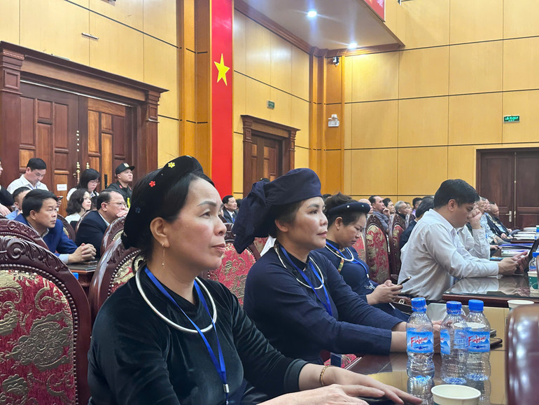 Đại biểu dự buổi gặp mặt. nx1.jpg