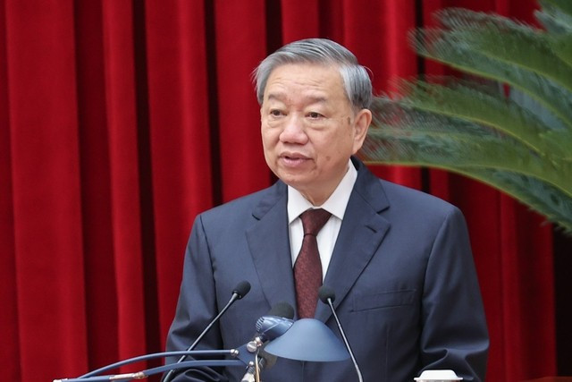 Tổng Bí thư Tô Lâm phát biểu tại Hội nghị. 2.jpg