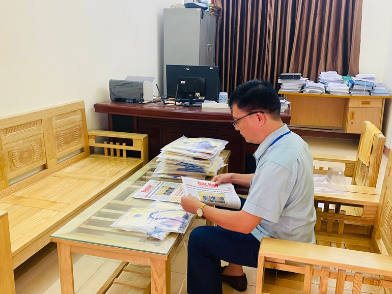 Số báo đặc biệt chào mừng Đại hội được Ban Tổ chức chuẩn bị gửi đến các đại biểu. z5941916194416-89f95d786df790481af695bbcdbbb132-2596.jpg