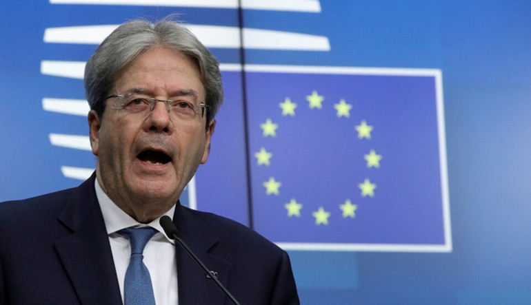 Uỷ viên châu Âu phụ trách các vấn đề kinh tế Paolo Gentiloni. (Ảnh: Reuters)
