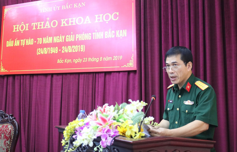 Đại tá Phạm Anh Tuấn, Chủ nhiệm bộ môn Lịch sử Quân sự, Viện Lịch sử Quân sự, Bộ Quốc Phòng: Quân và dân Bắc Kạn tích cực tiến công, tiêu hao, tiêu diệt sinh lực địch, tiến lên giải phóng hoàn toàn tỉnh Bắc Kạn. 