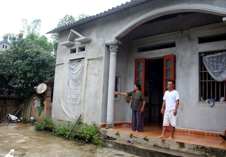 Ngôi nhà anh Hoàng Trường Giang, cháu nội ông Hoàng Văn Lường ở thôn Nà Liềng, xã Quân Hà là nơi đồng chí Đức Xuân bị tay sai địch sát hại vào năm 1944.