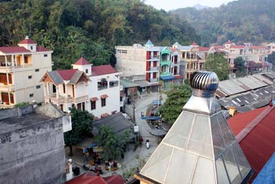 Trung tâm huyện Ba Bể hôm nay