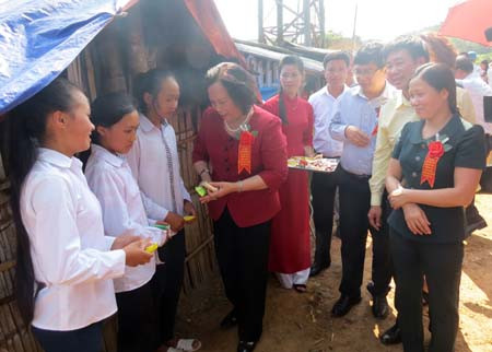 Khởi công xây dựng Nhà nội trú Trường THCS Thuần Mang ảnh 3