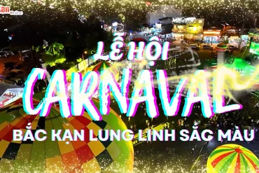 Lễ hội Carnaval đường phố với chủ đề “Bắc Kạn lung linh sắc màu”
