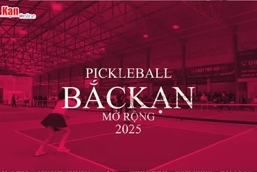 Sôi nổi không khí luyện tập cho giải Picklleball Bắc Kạn mở rộng lần thứ I