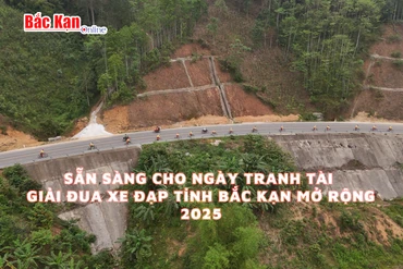Sẵn sàng cho ngày tranh tài Giải đua xe đạp tỉnh Bắc Kạn mở rộng 2025