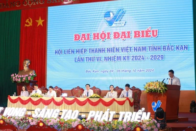 Phiên thứ nhất Đại hội Hội LHTN Việt Nam tỉnh Bắc Kạn nhiệm kỳ 2024 - 2029