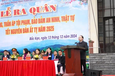 Bắc Kạn ra quân trấn áp tội phạm dịp Tết Nguyên đán Ất Tỵ 2025 