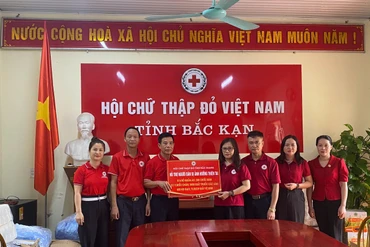 Tiếp nhận hỗ trợ khắc phục hậu quả lũ quét tại Bắc Kạn