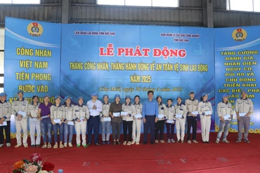 Bắc Kạn phát động Tháng Công nhân, Tháng hành động về ATVSLĐ 2025