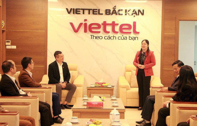 Phó Chủ tịch UBND tỉnh Hoàng Thu Trang đã thông tin khái quát về tình hình phát triển kinh tế - xã hội của tỉnh năm 2024. vtel1.jpg