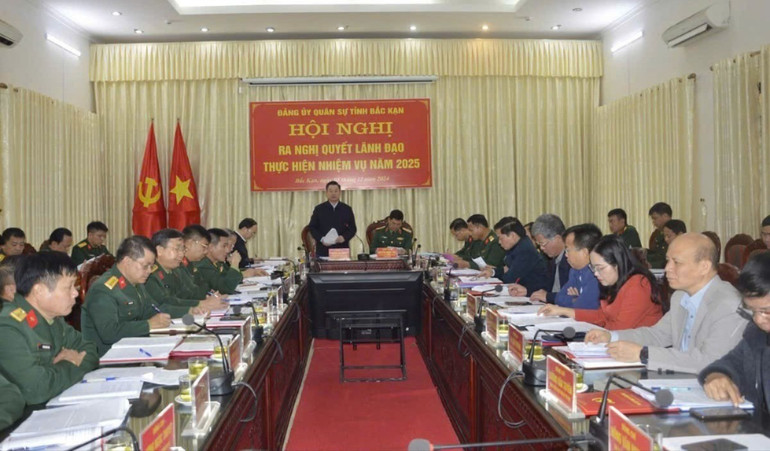 Đảng ủy Quân sự tỉnh ra Nghị quyết lãnh đạo thực hiện nhiệm vụ năm 2025. z6111445368831-25128321a3205e4b483af64d25930ede.jpg