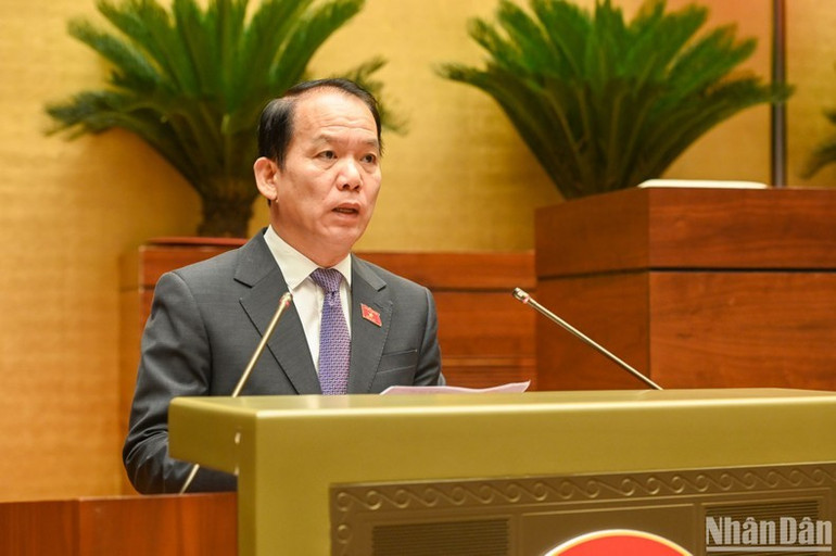 Chủ nhiệm Ủy ban Pháp luật và Tư pháp của Quốc hội Hoàng Thanh Tùng. (Ảnh: BÙI GIANG) Chủ nhiệm Ủy ban Pháp luật và Tư pháp của Quốc hội Hoàng Thanh Tùng. (Ảnh: BÙI GIANG)