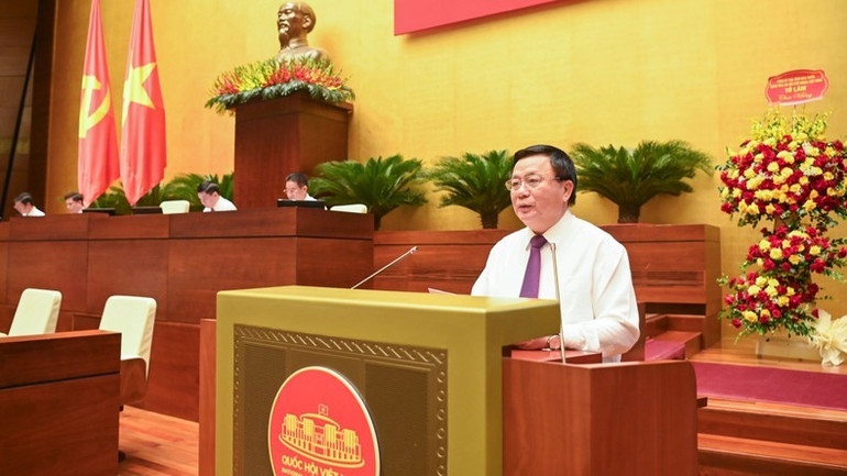Giám đốc Học viện Chính trị quốc gia Hồ Chí Minh, Chủ tịch Hội đồng Lý luận Trung ương, GS, TS Nguyễn Xuân Thắng phát biểu khai mạc hội thảo. (Ảnh: DUY LINH) Giám đốc Học viện Chính trị quốc gia Hồ Chí Minh, Chủ tịch Hội đồng Lý luận Trung ương, GS, TS Nguyễn Xuân Thắng phát biểu khai mạc hội thảo. (Ảnh: DUY LINH)