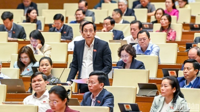 Đại biểu Nguyễn Văn An (Đoàn Thái Bình). (Ảnh: DUY LINH) nguyen-van-an-thai-binh-8411-3166.jpg