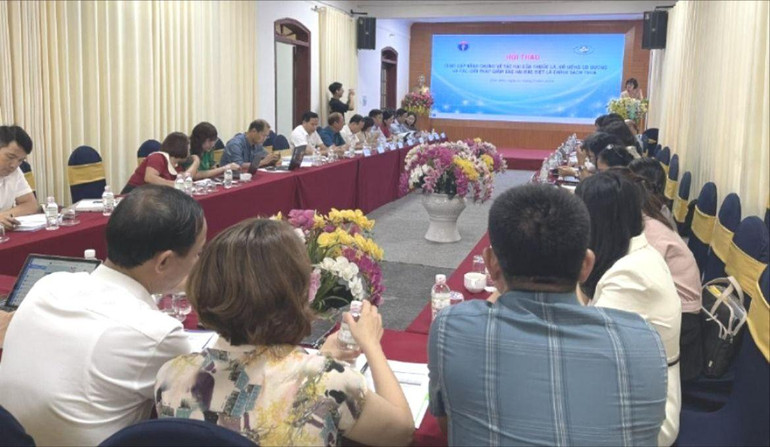Hội thảo cung cấp bằng chứng về tác hại của thuốc lá, đồ uống có đường và các giải pháp giảm tác hại, đặc biệt là chính sách thuế tổ chức tại tỉnh Điện Biên vừa qua, hầu hết các đại biểu đều thống nhất tăng thuế đối với mặt hàng thuốc lá. z5684274225339_93088332c6db66ee5a682c0cc724a9b1_20240731113029.jpg