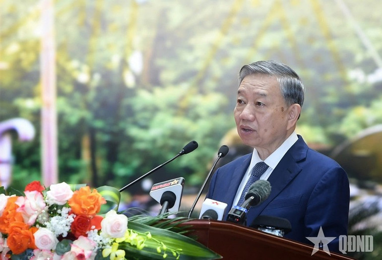 Tổng Bí thư Tô Lâm phát biểu tại buổi gặp mặt. 22.jpg