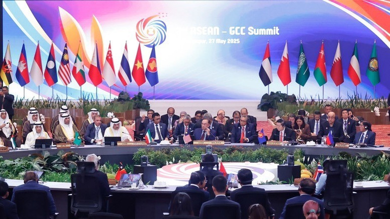 Quang cảnh Hội nghị Cấp cao ASEAN-Hội đồng Hợp tác vùng Vịnh (GCC) lần thứ hai. (Ảnh: Nhật Bắc/VGP) Quang cảnh Hội nghị Cấp cao ASEAN-Hội đồng Hợp tác vùng Vịnh (GCC) lần thứ hai. (Ảnh: Nhật Bắc/VGP)