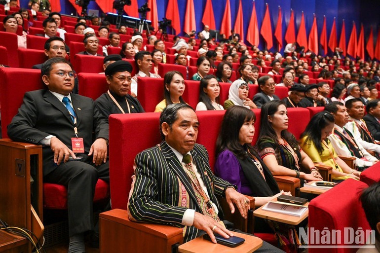 Các đại biểu tham dự phiên trọng thể của Đại hội. Các đại biểu tham dự phiên trọng thể của Đại hội.