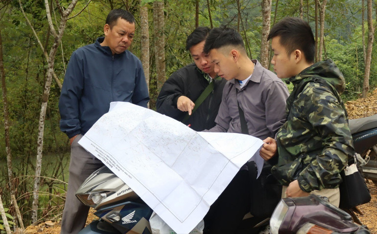 Đối chiếu bản đồ hiện trạng đất đai thuộc công trình thủy lợi Nà Bang, xã Tân Tú, Bạch Thông. mat-2.jpg