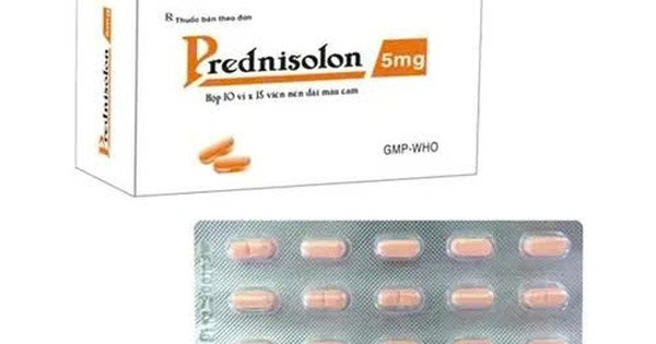 Thuốc viên nén Prednisolon 5mg. Ảnh: Tipharco thuoc-thu-hoi-1731631605902846375064-48-0-361-500-crop-1731631615759785050712.jpg