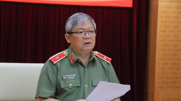 Thiếu tướng Hoàng Anh Tuyên, Phó Chánh Văn phòng Bộ Công an, Người phát ngôn Bộ Công an. (Ảnh: Bộ Công an) chu-tuyen-834-5993-8892-5641.jpg