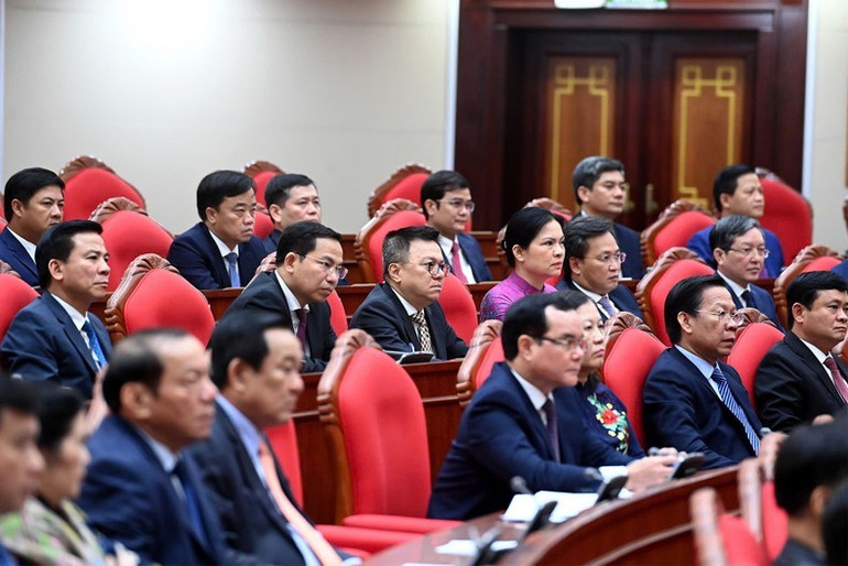Các đại biểu dự Hội nghị. (Ảnh: ĐĂNG KHOA) Các đại biểu dự Hội nghị. (Ảnh: ĐĂNG KHOA)