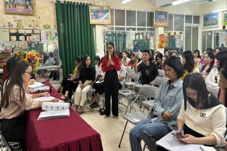 Trường Mầm non Đức Xuân tổ chức họp phụ huynh về sử dụng sản phẩm dinh dưỡng có tên grow IQ. 3-8365-3126.jpg