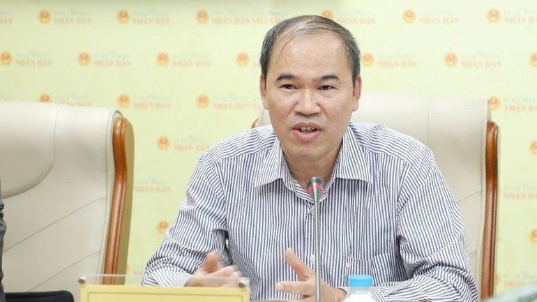 Ông Phạm Văn Đức phát biểu tại tọa đàm. Ông Phạm Văn Đức phát biểu tại tọa đàm.