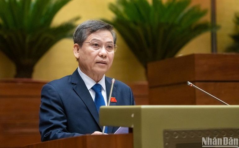 Chánh án Tòa án nhân dân tối cao Lê Minh Trí. (Ảnh: DUY LINH) Chánh án Tòa án nhân dân tối cao Lê Minh Trí. (Ảnh: DUY LINH)