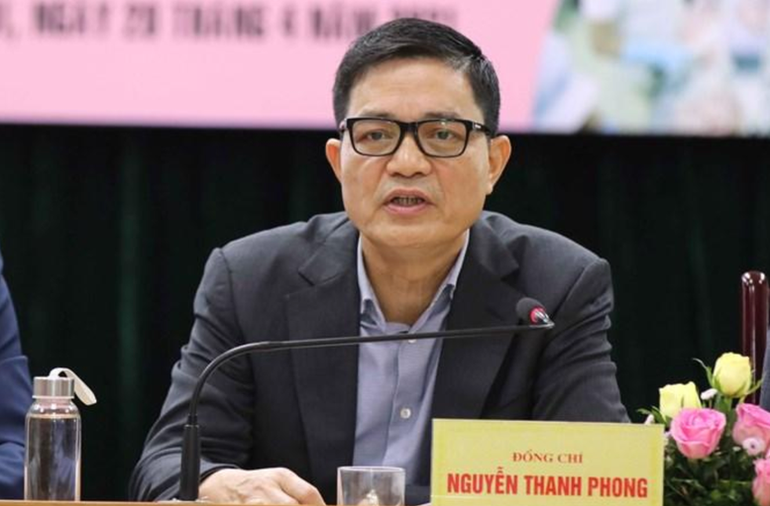 Nguyên Cục trưởng Cục An toàn thực phẩm Nguyễn Thanh Phong. Nguyên Cục trưởng Cục An toàn thực phẩm Nguyễn Thanh Phong.