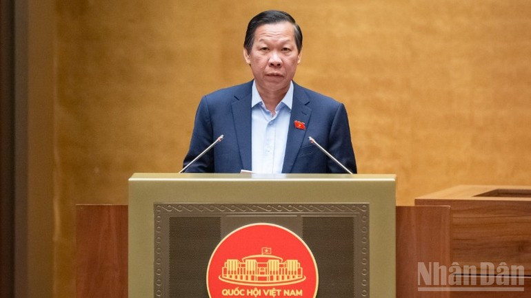 Chủ nhiệm Ủy ban Kinh tế và Tài chính của Quốc hội Phan Văn Mãi. (Ảnh: DUY LINH) Chủ nhiệm Ủy ban Kinh tế và Tài chính của Quốc hội Phan Văn Mãi. (Ảnh: DUY LINH)